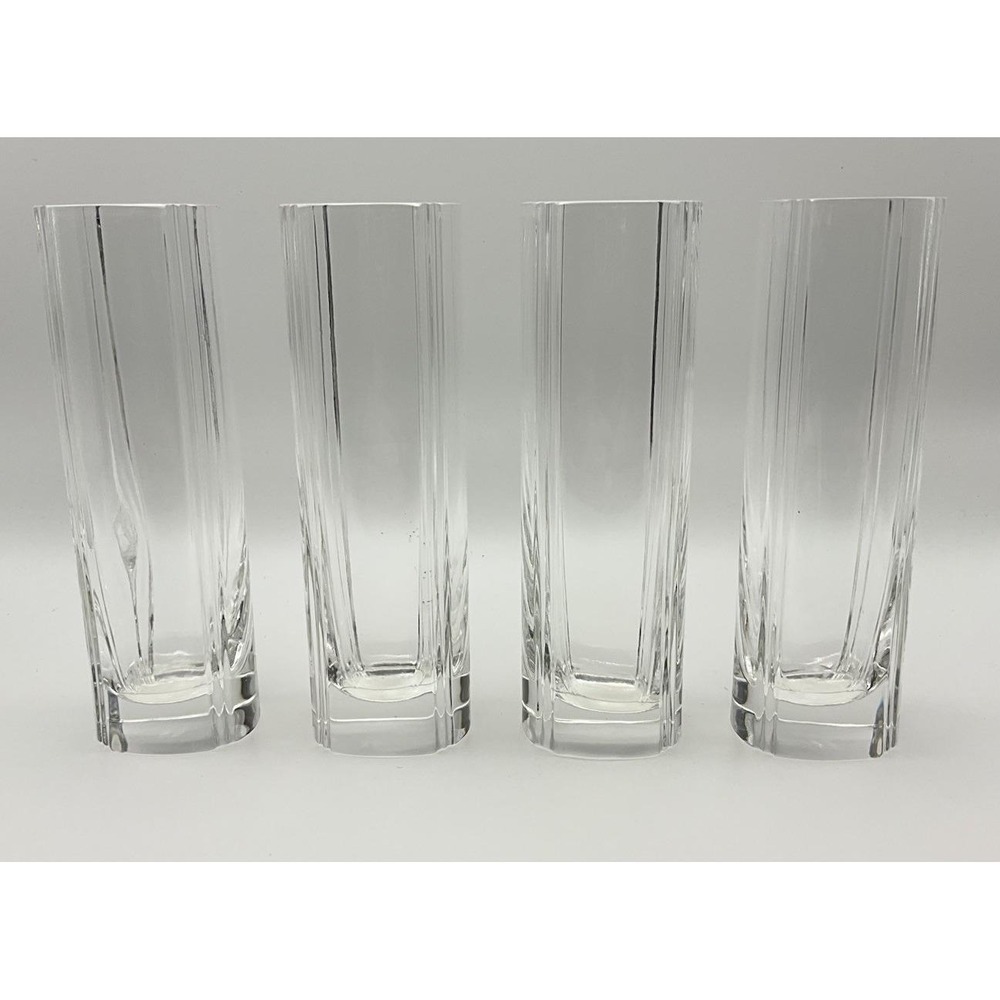 Cini Boeri ARNOLFO DI CAMBIO Vtg 1970's Set/4 Sirio 5" Shot Cordial Glasses GUC